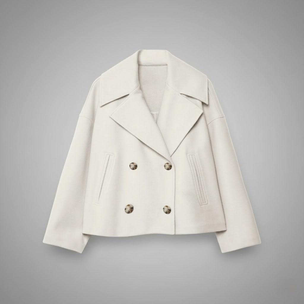 Veste Femme Classique à Double Bouton Chic 1