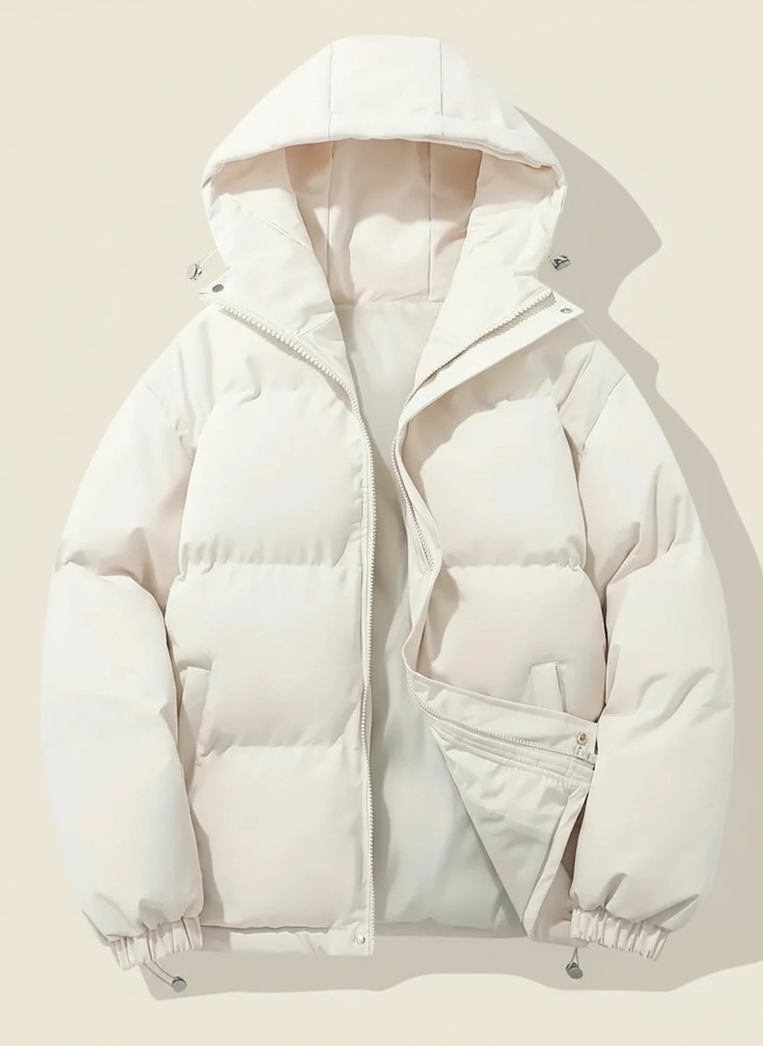 Veste d'Hiver Matelassée à Capuche pour Femme 2