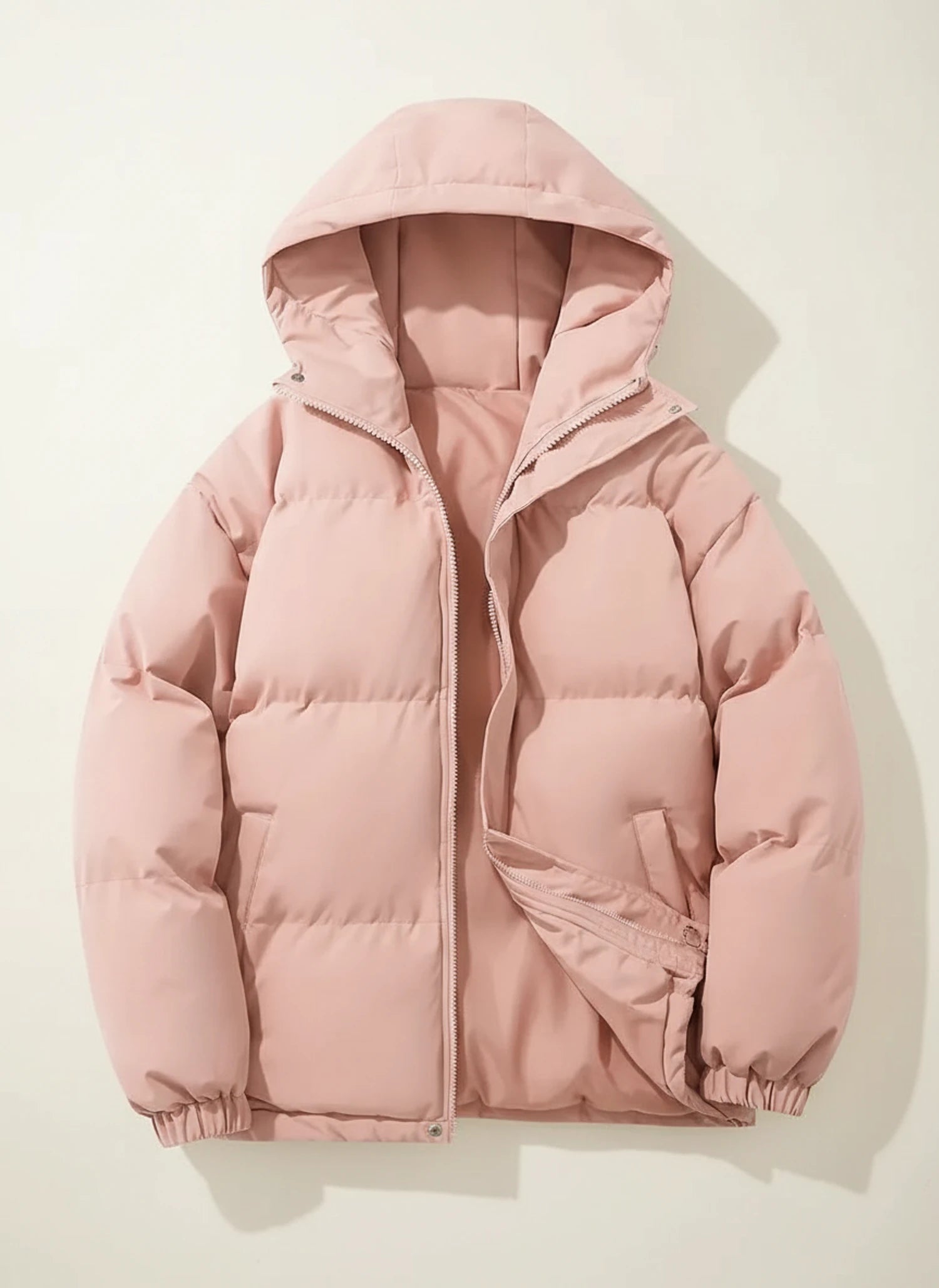 Veste d'Hiver Matelassée à Capuche pour Femme 4