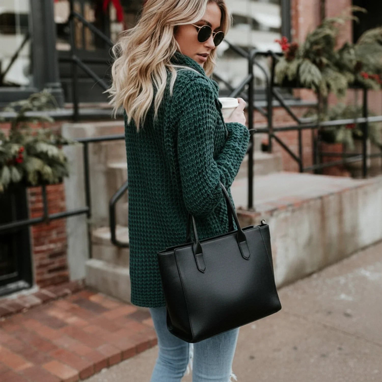 Women’s Cozy Wrap Front Cardigan for Winter 1